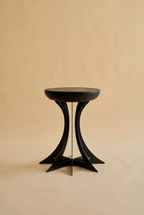 Fibonacci Side Table - Black Steel