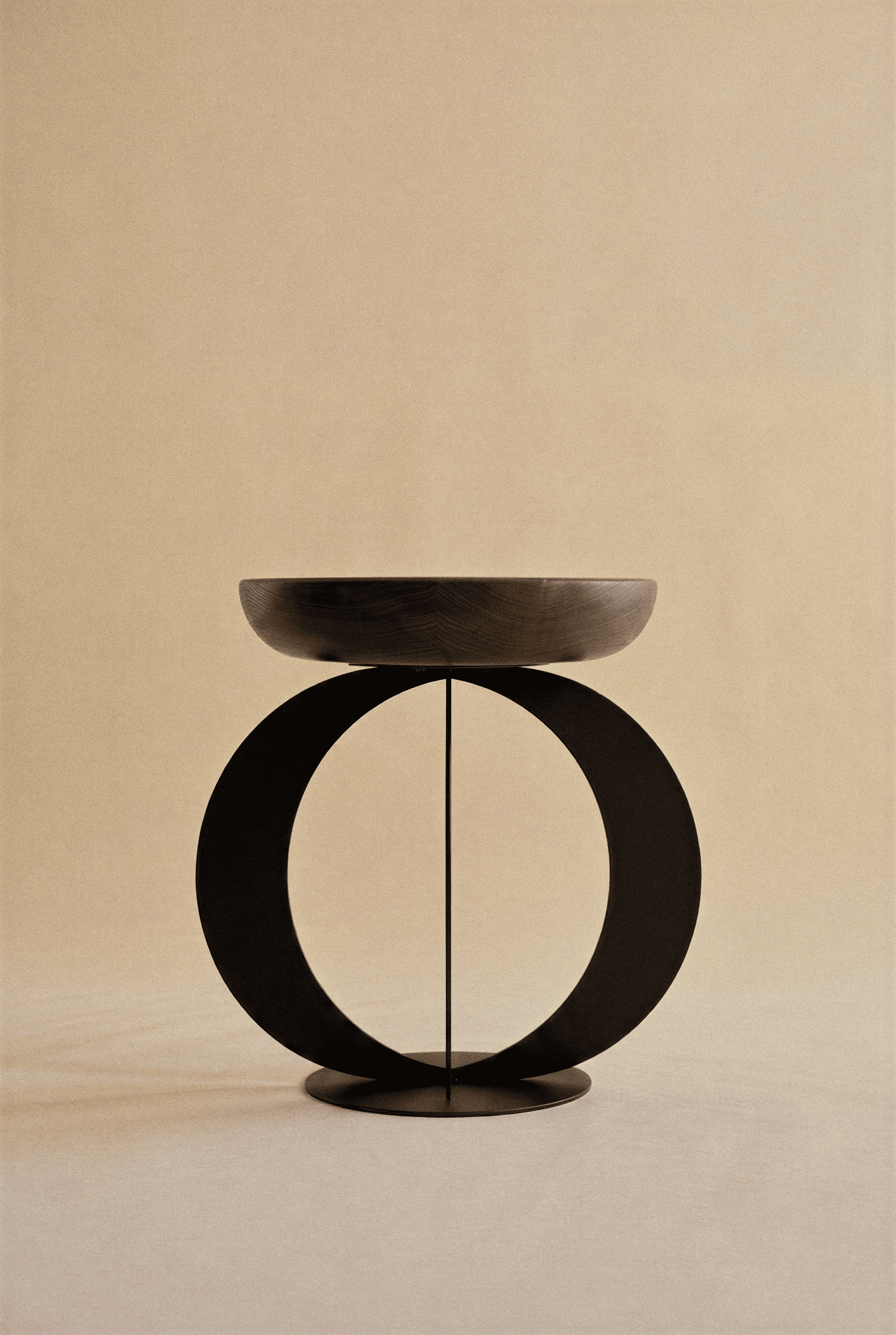 Minor Side Table - Black Steel