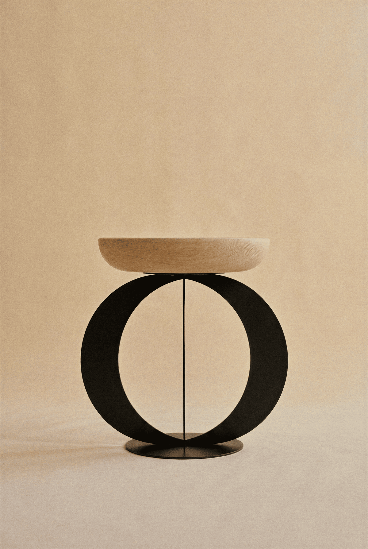 Minor Side Table - Black Steel