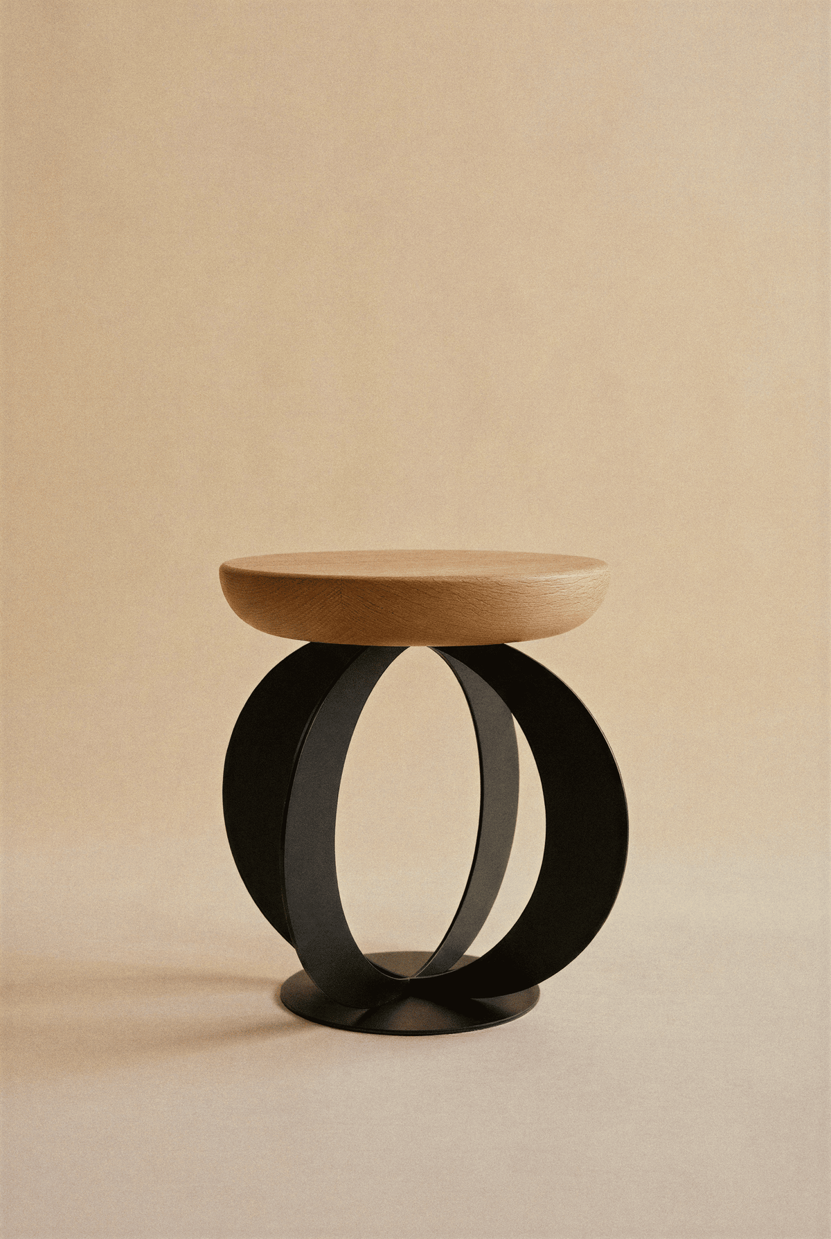 Minor Side Table - Black Steel