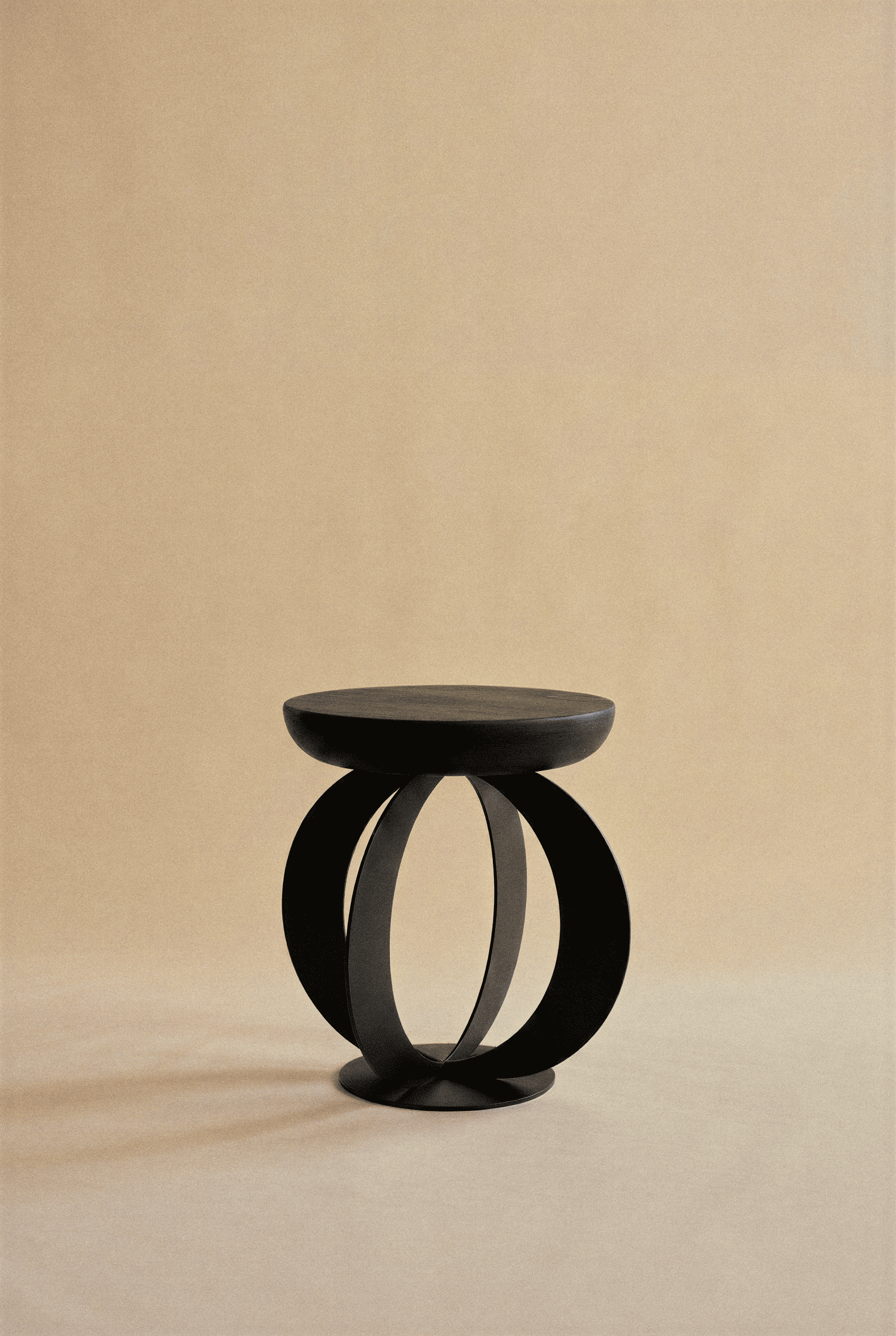 Minor Side Table - Black Steel